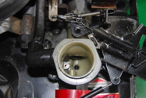 Hold it there, and tighten the nut again. . Briggs and stratton intek governor adjustment